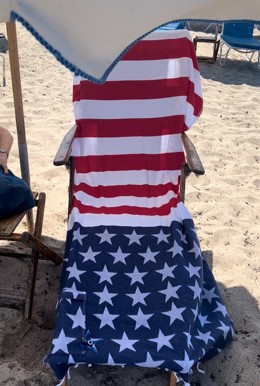 Patriotic Babe Towel