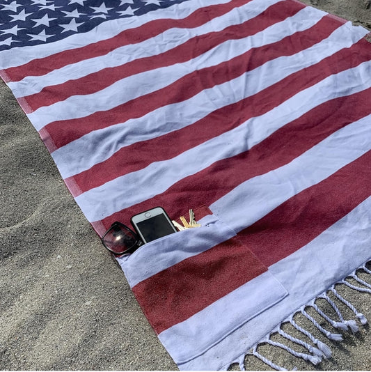 Patriotic Babe Towel